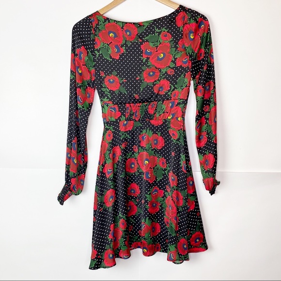 NWT Free People Floral Morning Light Mini Dress - Picture 10 of 11